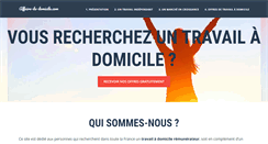 Desktop Screenshot of affaire-du-domicile.com